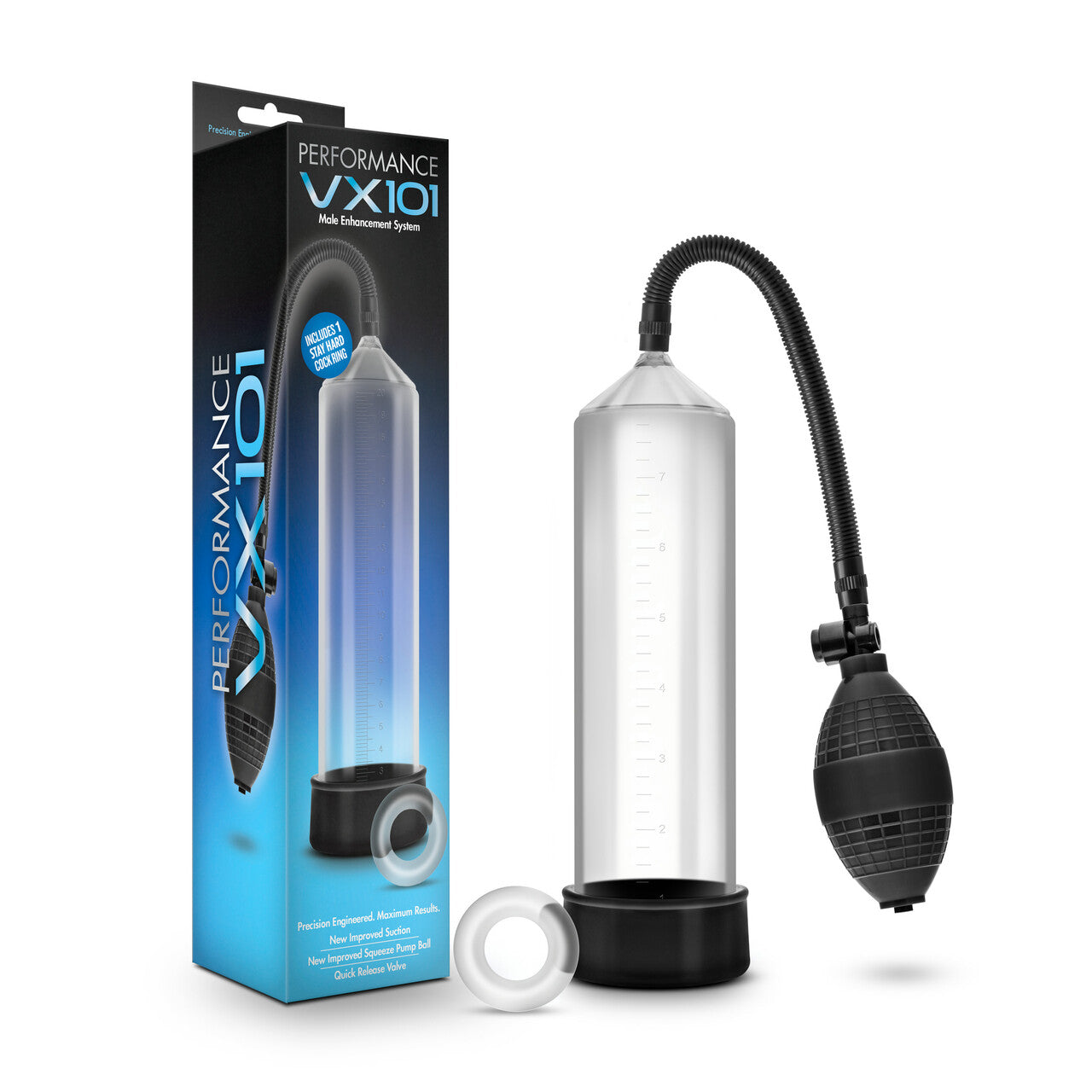 Blush Performance Clear VX101 Male Enhancement Pump - XOXTOYS