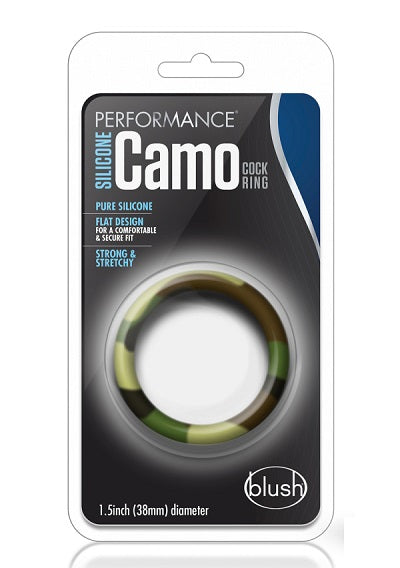 Blush Performance Green Camo Cock Ring - XOXTOYS