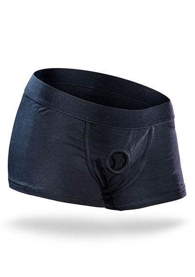 Blush Temptasia Black Harness Shorts Medium - XOXTOYS
