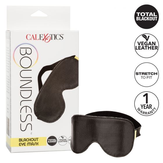 Calexotics Boundless Blackout Eyemask-Bondage & Fetish-CALEXOTICS-XOXTOYS