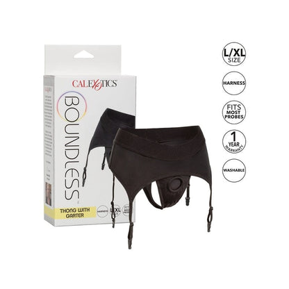CALEXOTICS Harness Calexotics Boundless Thong with Garter Large/X-Large