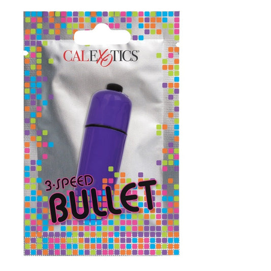 Calexotics Bullet Vibrator Foil Pack Purple - XOXTOYS