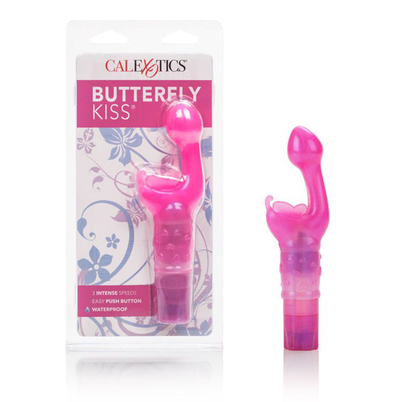 Calexotics Butterfly Kiss-Vibrators-CALEXOTICS-Pink-XOXTOYS