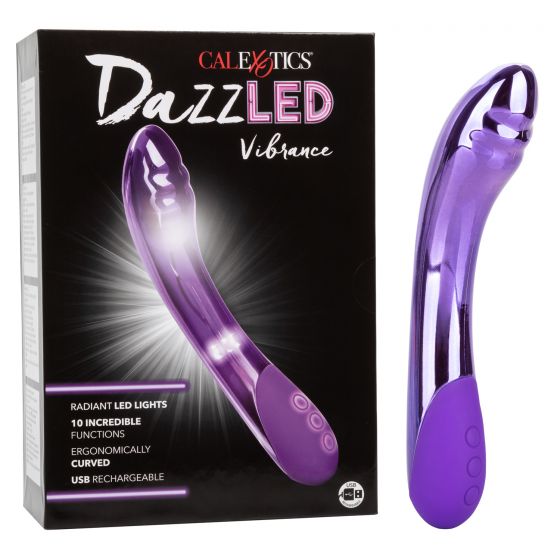 Calexotics DazzLED Vibrance Wand Purple - XOXTOYS