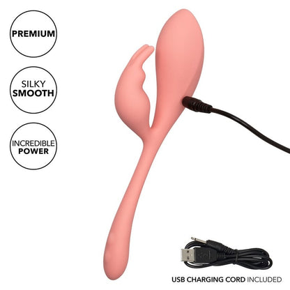 CALEXOTICS Vibrators Calexotics Elle Liquid Silicone Bunny