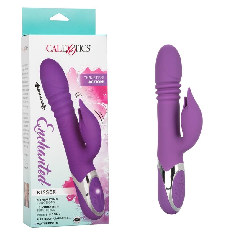 CALEXOTICS Vibrators Calexotics Enchanted Kisser Rabbit Vibrator