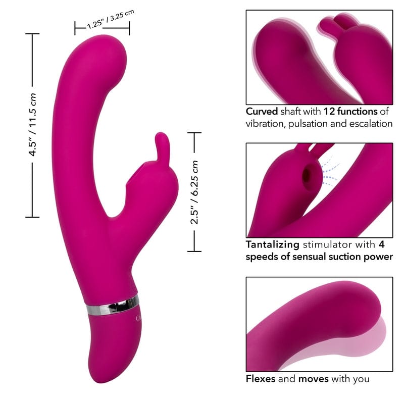 Calexotics Foreplay Frenzy Bunny Kisser Vibrator XOXTOYS Sex