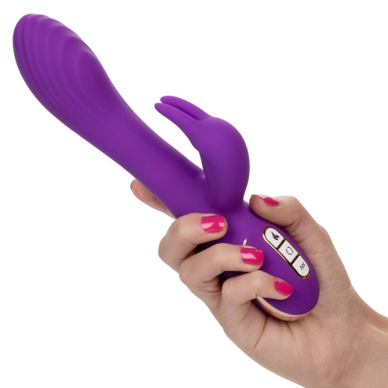 Calexotics Jack Rabbit Heated Silicone Rotating G Rabbit XOXTOYS