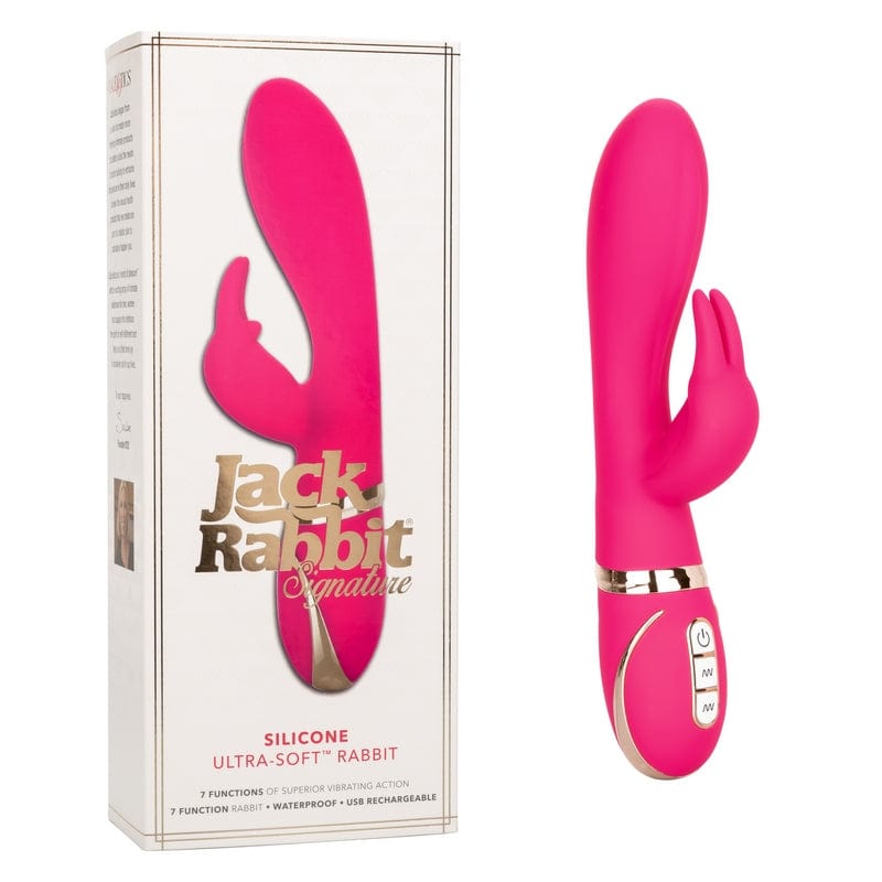 CALEXOTICS Vibrators Calexotics Jack Rabbit Signature Ultra-Soft Rabbit Vibe