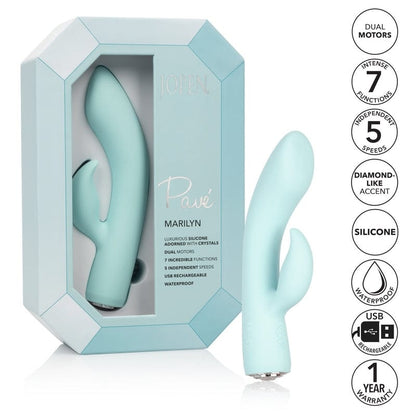 Pav Marilyn Rabbit Luxurious Dual Vibrator XOXTOYS Pav Marilyn Rabbit Luxurious Dual Vibrator XOXTOYS
