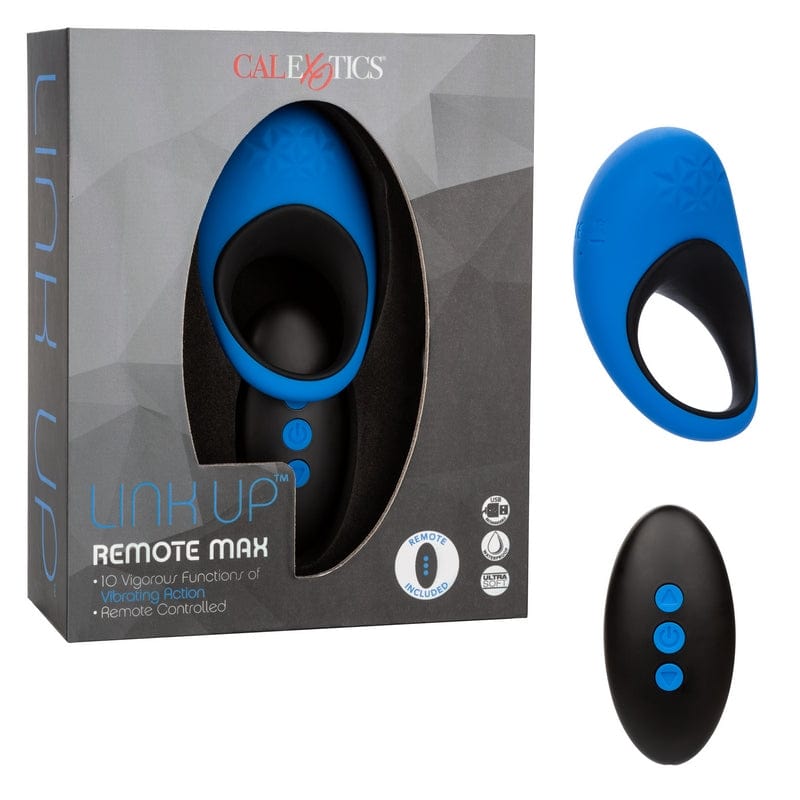 CALEXOTICS Cock Rings Calexotics Link Up Remote Max Dual Ring