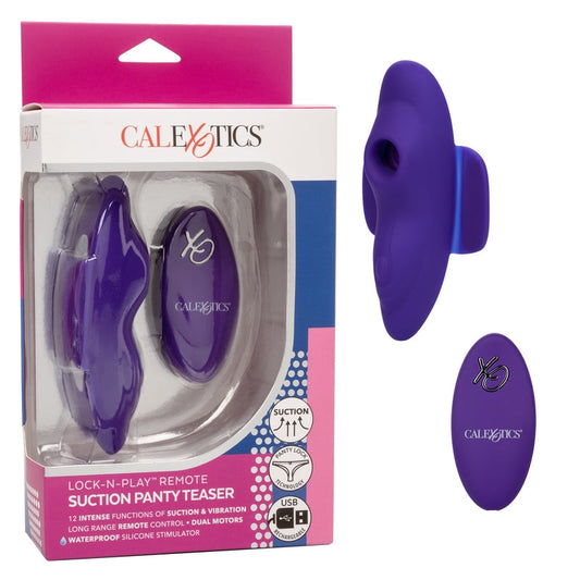Calexotics Lock-n-Play Remote Suction Panty Teaser - XOXTOYS