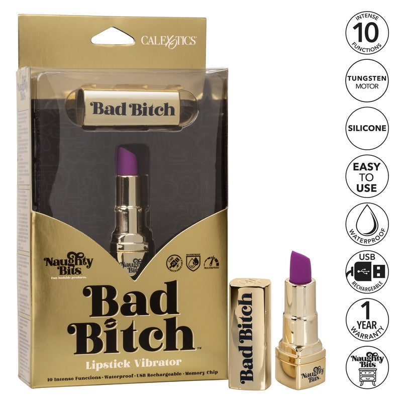 Calexotics Naughty Bits Bad Bitch Lipstick Vibe - XOXTOYS
