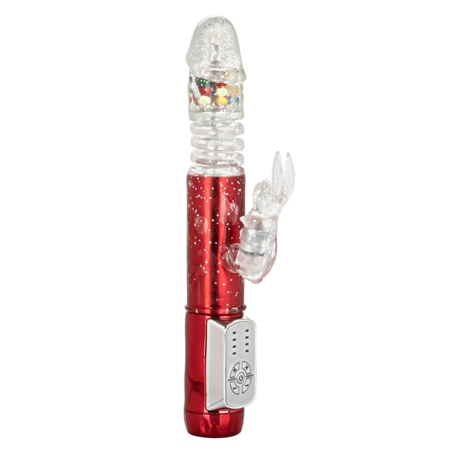 Calexotics Naughty Bits Cumball Machine Rabbit Vibrator XOXTOYS