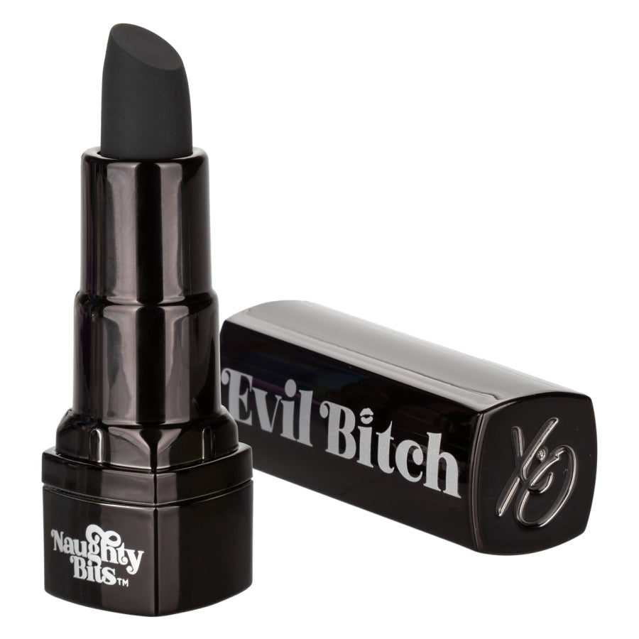 Calexotics Naughty Bits Evil Bitch Lipstick Vibrator - XOXTOYS
