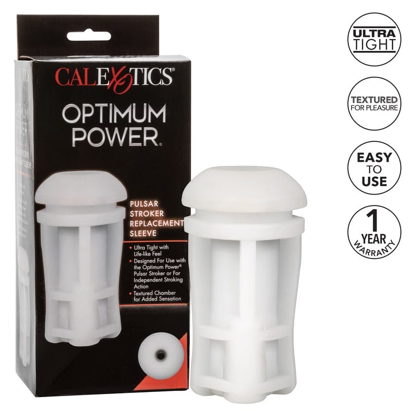 CALEXOTICS Male Masturbators Calexotics Optimum Power Pulsar Stroker Replacement Sleeve
