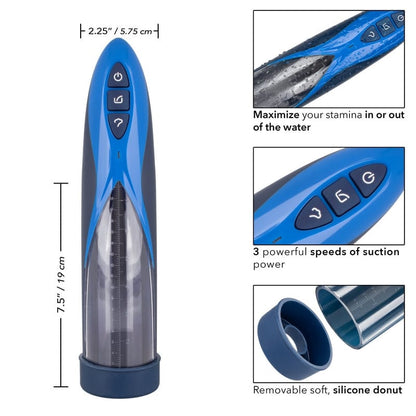 CALEXOTICS Male Enhancement Calexotics Optimum Series Rechargeable Waterproof Pump