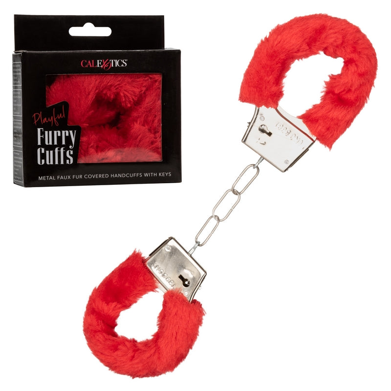 Calexotics Playful Furry Cuffs - XOXTOYS