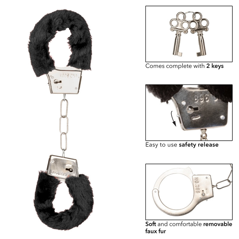 Calexotics Playful Furry Cuffs - XOXTOYS