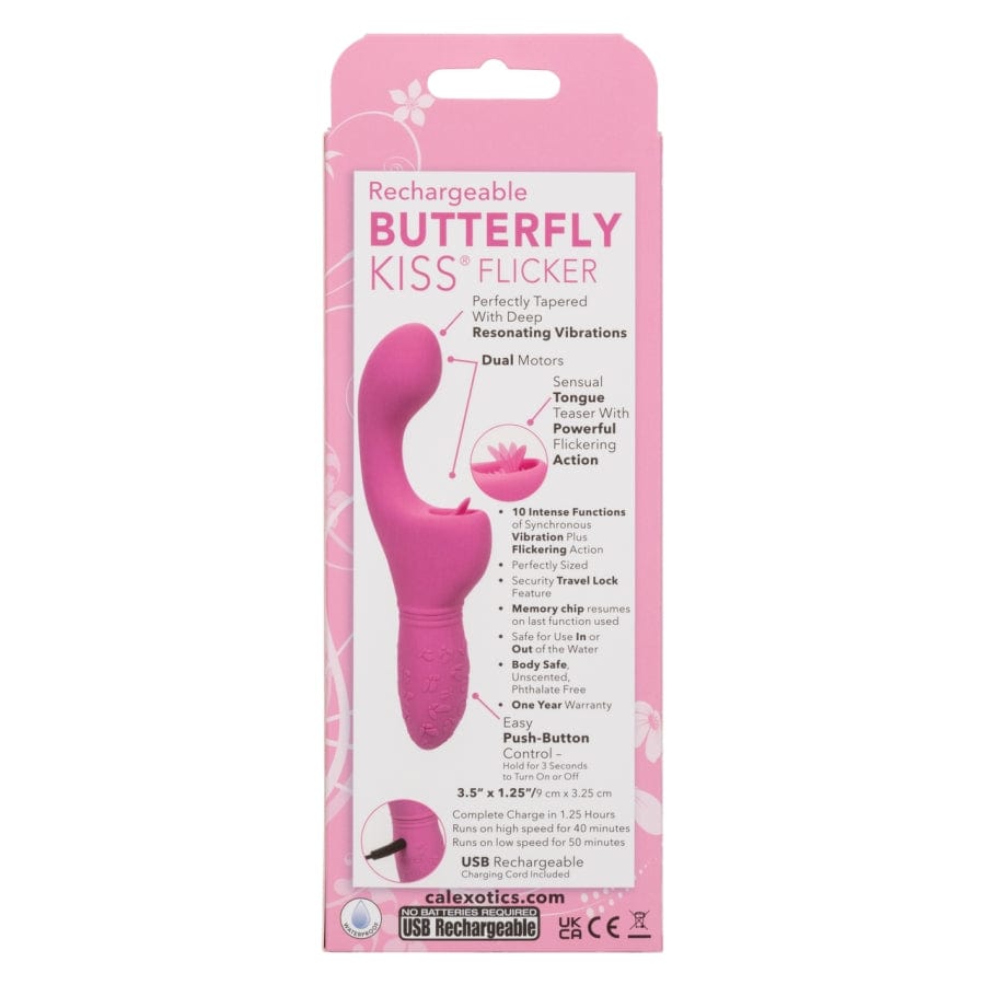 CALEXOTICS Vibrators Calexotics Rechargeable Butterfly Kiss Flicker