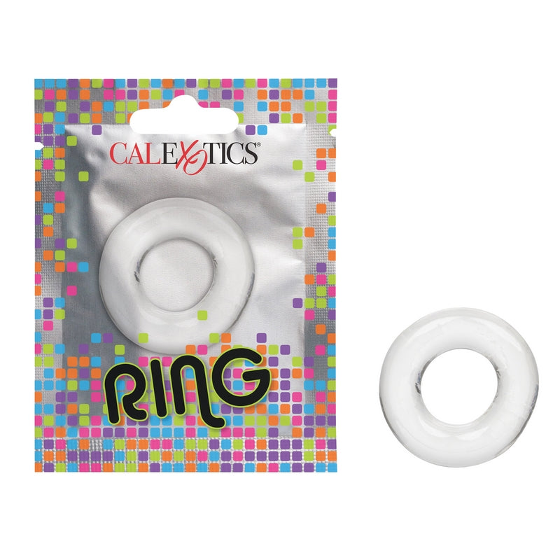 Calexotics Ring Foil Pack Clear-Cock Rings-CALEXOTICS-XOXTOYS