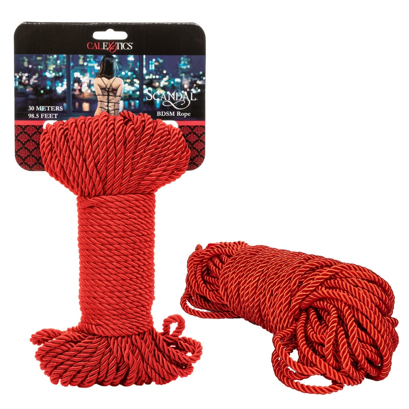 Calexotics Scandal BDSM Red Rope 30m - XOXTOYS