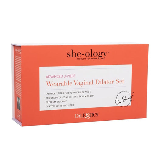 Calexotics She-ology Advanced 3 Piece Wearable Vaginal Dilator Set - XOXTOYS