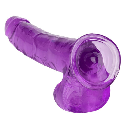 Calexotics Size Queen 10" Purple Dildo - XOXTOYS