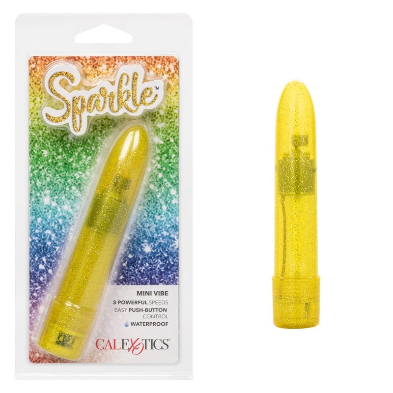 CALEXOTICS Vibrators Yellow Calexotics Sparkle Mini Vibe
