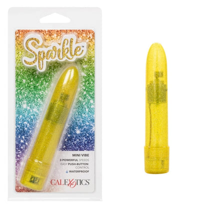 CALEXOTICS Vibrators Yellow Calexotics Sparkle Mini Vibe