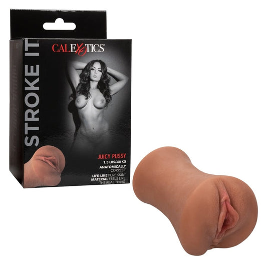CALEXOTICS Male Masturbators Calexotics Stroke It Juicy Pussy Brown