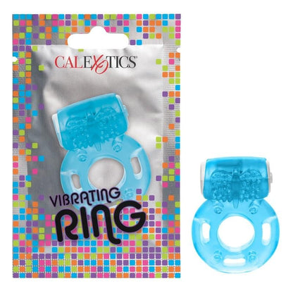 Calexotics Vibrating Ring Foil Pack Blue - XOXTOYS