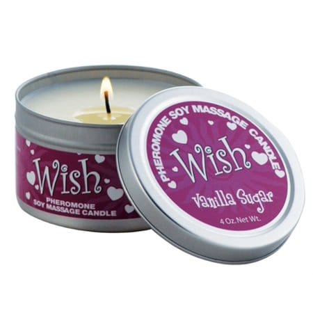 Classic Brands Massage Candles Classic Erotica Soy Massage Candle Vanilla Sugar
