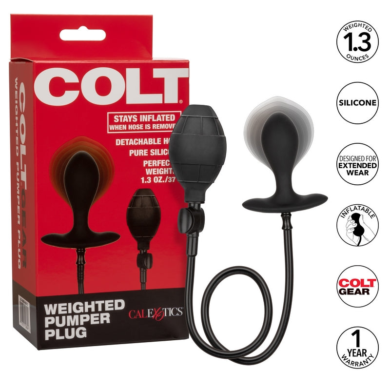 Colt Weighted Pumper Plug - XOXTOYS