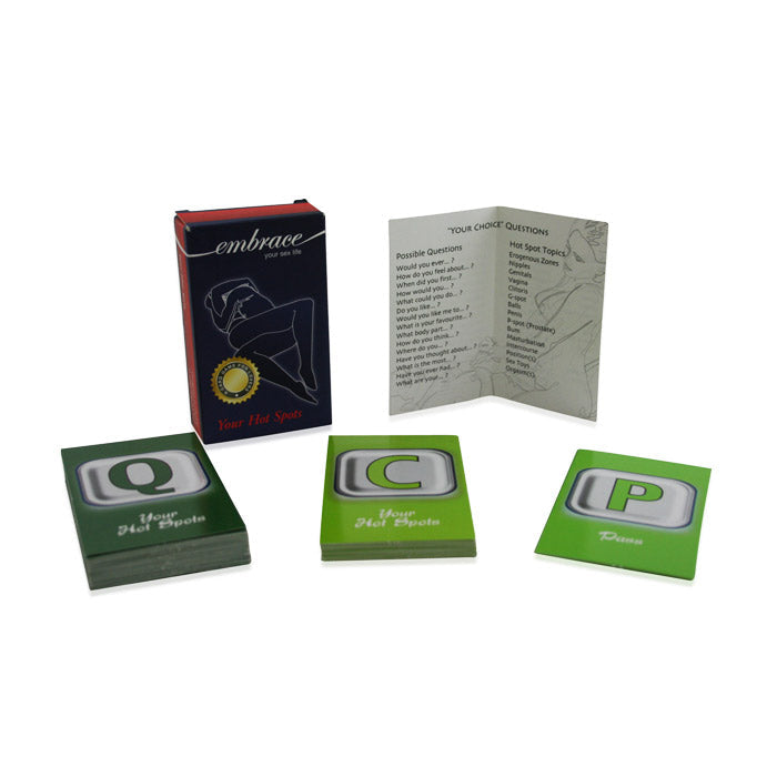 Copulus Embrace Card Game Your Hot Spots-Novelties & Parties-Copulus-XOXTOYS