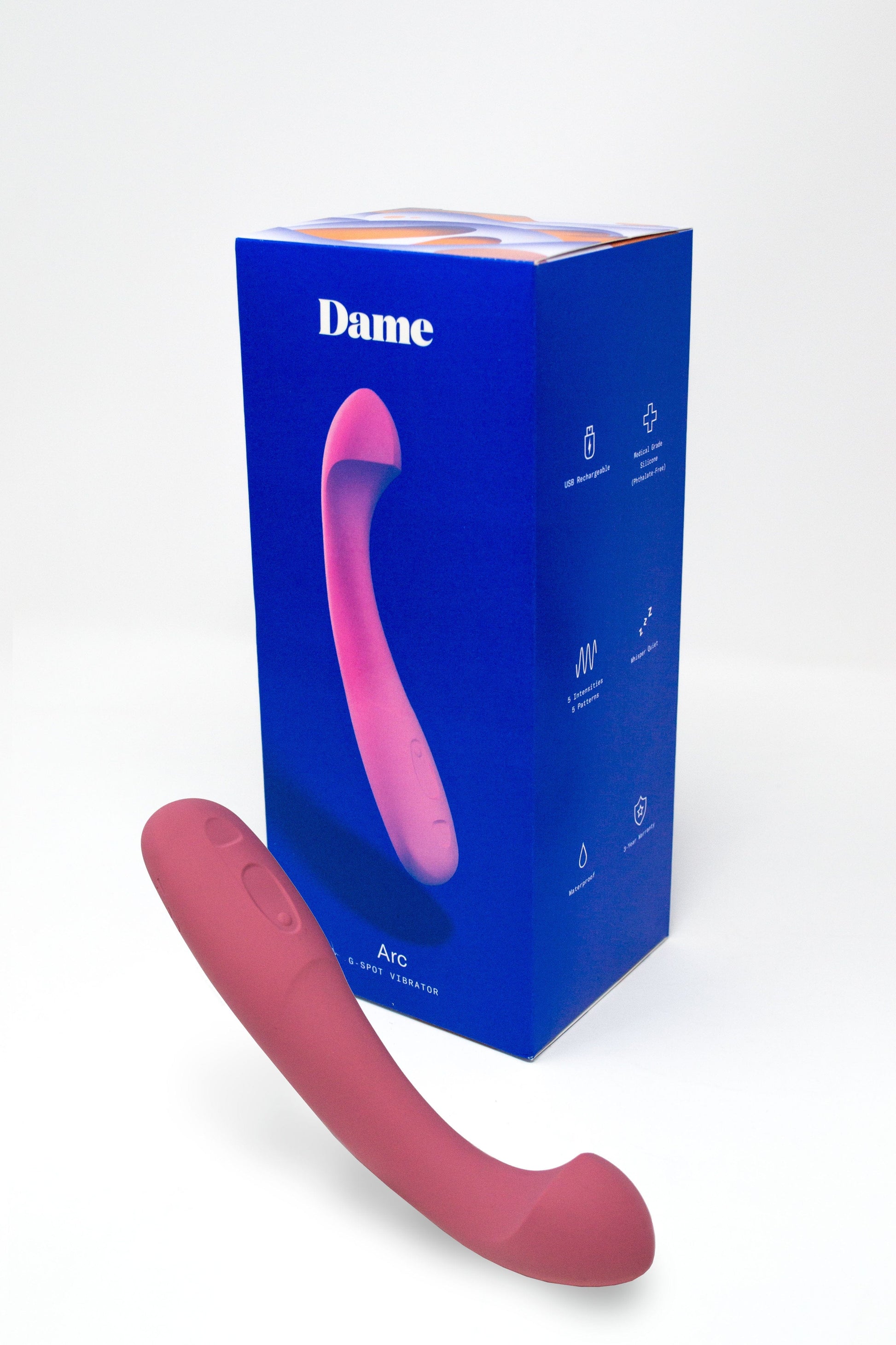 Dame Arc G-Spot Vibrator Unique & Powerful XOXTOYS Dame Arc G-Spot Vibrator Unique & Powerful XOXTOYS