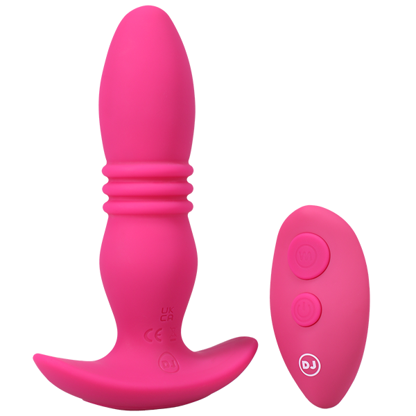 Doc Johnson A-Play Rise Rechargeable Anal Plug with Remote - XOXTOYS