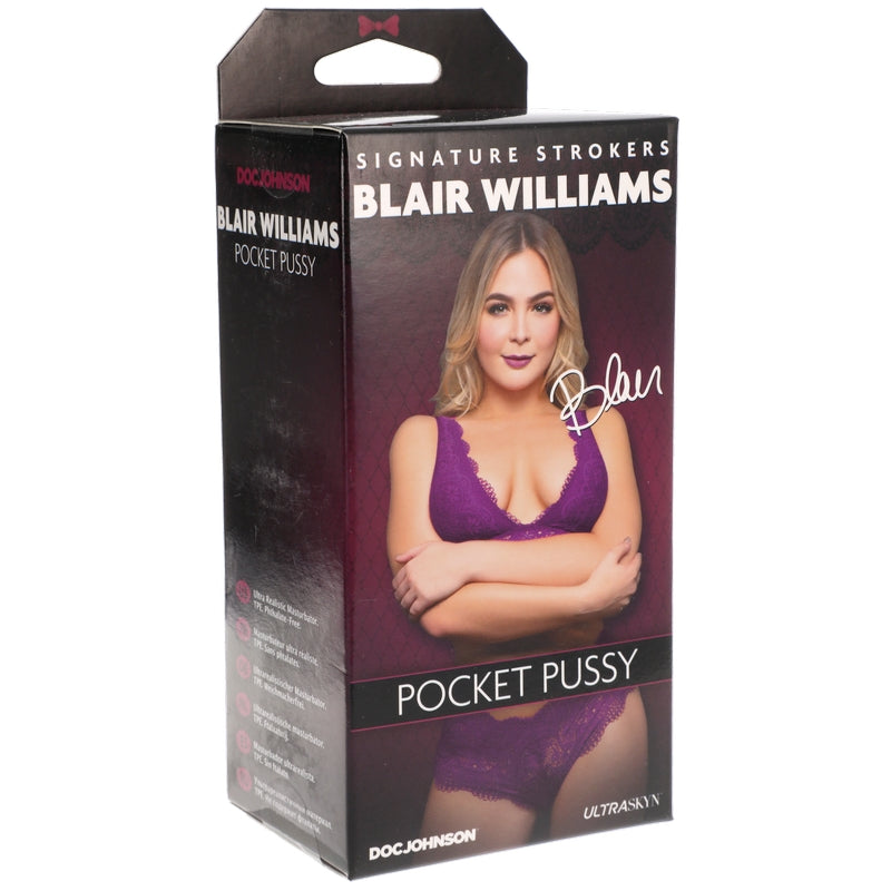 Doc Johnson Blair Williams UltraSkyn Pocket Pussy-Male Masturbators-Doc Johnson-XOXTOYS