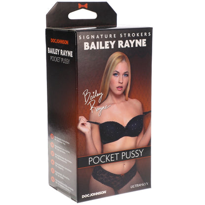 Doc Johnson CamGirls Bailey Rayne UltraSkyn Pocket Pussy - XOXTOYS