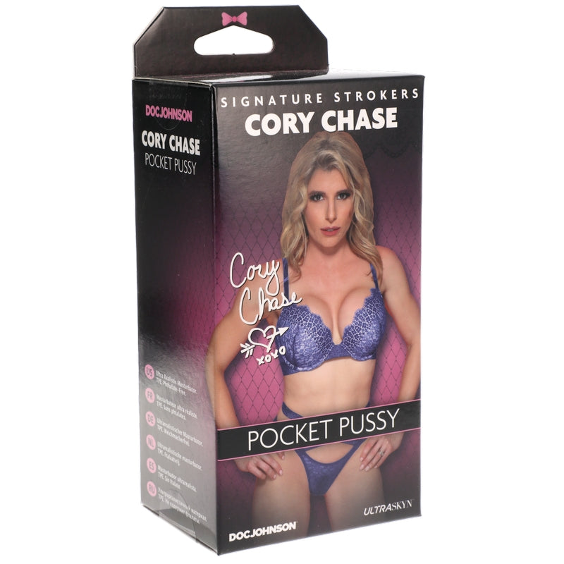 Doc Johnson Cory Chase UltraSkyn Pocket Pussy-Male Masturbators-Doc Johnson-XOXTOYS