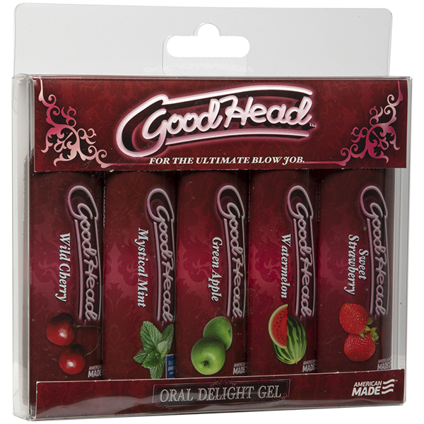 Doc Johnson GoodHead Oral Delight Gel Multi Pack - XOXTOYS