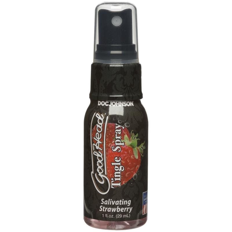 Doc Johnson oral sex spray Salivating Strawberry Doc Johnson GoodHead Tingle Spray