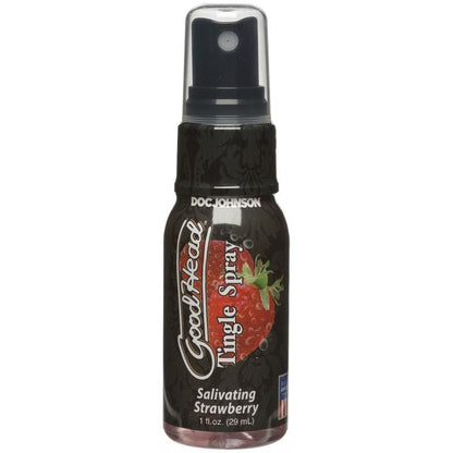 Doc Johnson oral sex spray Salivating Strawberry Doc Johnson GoodHead Tingle Spray