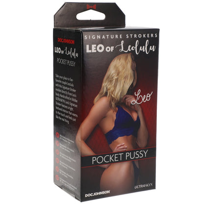 Doc Johnson Leo of LeoLulu Pocket Pussy - XOXTOYS