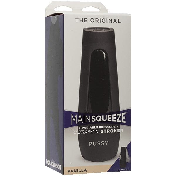 Doc Johnson Male Masturbators Doc Johnson Main Squeeze The Original Stroker Vanilla