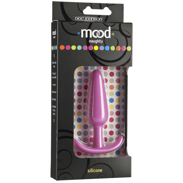 Doc Johnson Mood Naughty Medium Pink Butt Plug