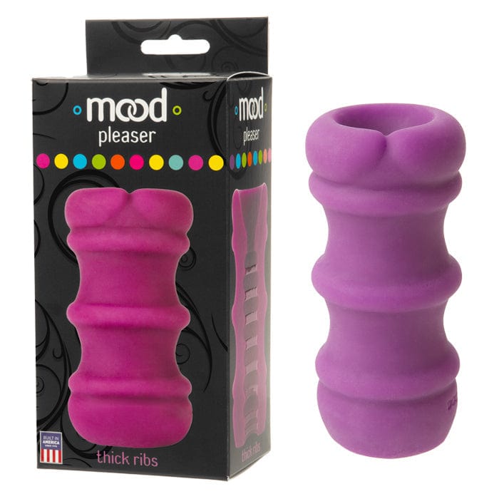 Doc Johnson Mood Pleaser - Thick Ribbed, Stimulating XOXTOYS Doc Johnson Mood Pleaser - Thick Ribbed, Stimulating XOXTOYS