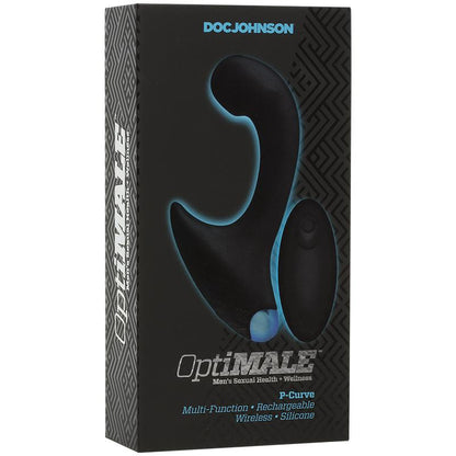 Doc Johnson Optimale Vibrating P-Curve with Remote - XOXTOYS