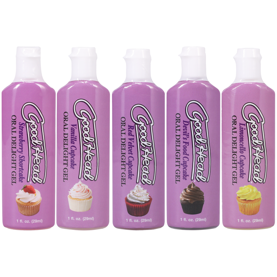 Doc Johnson Oral Delight Cupcakes 5 Pack-Lubes & Lotions-Doc Johnson-XOXTOYS