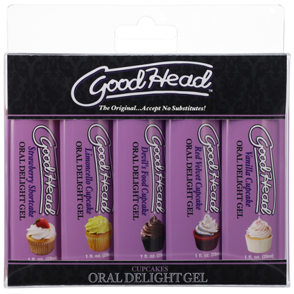 Doc Johnson Oral Delight Cupcakes 5 Pack - XOXTOYS